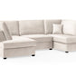 Carnaby Sofa Plush Beige U Shape Corner