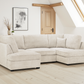 Carnaby Sofa Boucle Beige U Shape Corner