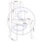 Chilton Chair (Box of 4) - Grey Fabric