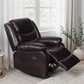 Conrad Manual Recliner Sofa Brown Armchair