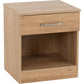 Dakota 1 Drawer Bedside