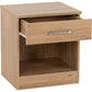 Dakota 1 Drawer Bedside