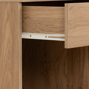 Dakota 1 Drawer Bedside - OAK EFFECT