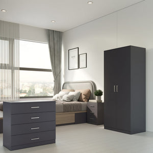 Dakota 2 Door Wardrobe Bedroom Set