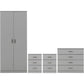 Dakota 2 Door Wardrobe Bedroom Set