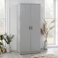 Dakota 2 Door Wardrobe - LIGHT GREY