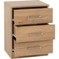 Dakota 3 Drawer Bedside