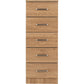 Dakota 5 Drawer Narrow Chest