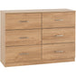 Dakota 6 Drawer Chest
