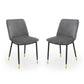 Set Of 2 Delaunay Dining Chairs - Grey