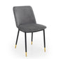 Set Of 2 Delaunay Dining Chairs - Grey