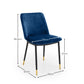 Set Of 2 Delaunay Dining Chairs - Blue