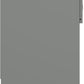 Denver 1 Drawer Bedside - Grey Gloss
