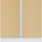 Denver 1 Drawer Bedside - White/Blue Gloss