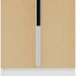 Denver 1 Drawer Bedside - White Gloss