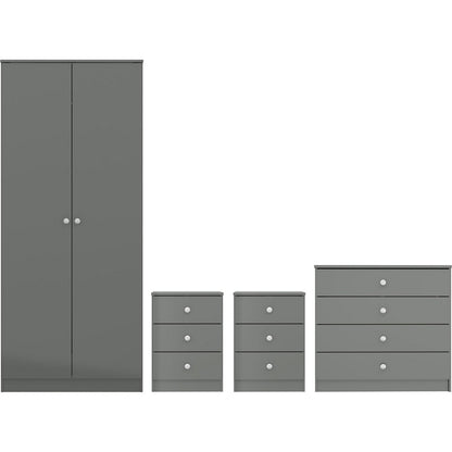 Denver 2 Door Wardrobe Bedroom Set