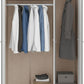 Denver 3 Door Wardrobe - WHITE GLOSS