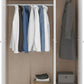 Denver 3 Door Wardrobe - WHITE GLOSS