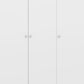 Denver 3 Door Wardrobe - WHITE GLOSS