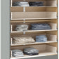 Denver 5 Drawer Chest - Grey Gloss
