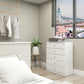 Denver 5 Drawer Chest - White Gloss