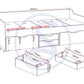 Dante Day Bed - White