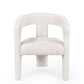 Elara Cream Chenille Upholstered  Chair