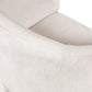 Elara Cream Chenille Upholstered  Chair