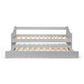 Elba 90cm Single Grey Daybed with pull-out Trundle