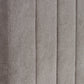 Eloise 135cm Double Grey Chenille Bed