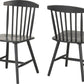Emery Chair (Box of 2) - DARK GREY