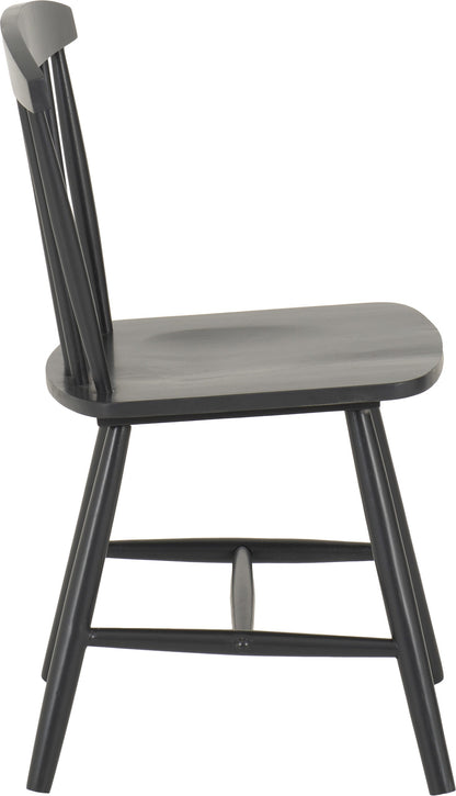 Emery Chair (Box of 2) - DARK GREY