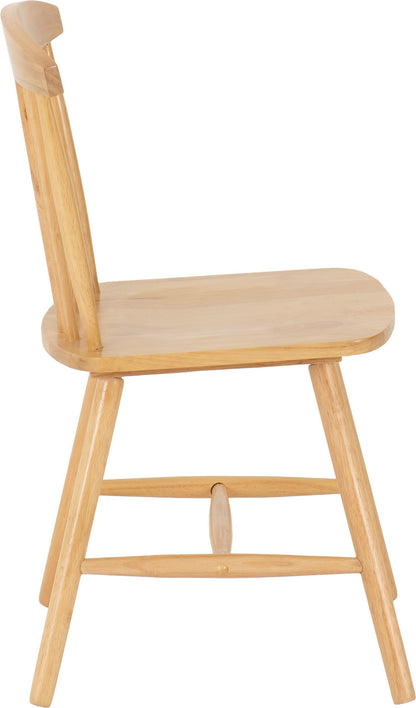 Emery Chair (Box of 2) - NATURAL OAK EFFECT