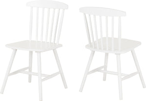 Emery Chair (Box of 2) - WHITE
