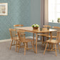 Emery Extending Dining Set (6 Chairs) - NATURAL OAK EFFECT
