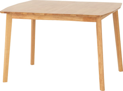 Emery Extending Dining Table - NATURAL OAK EFFECT
