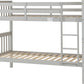 Erin 3' Bunk Bed - Light Grey