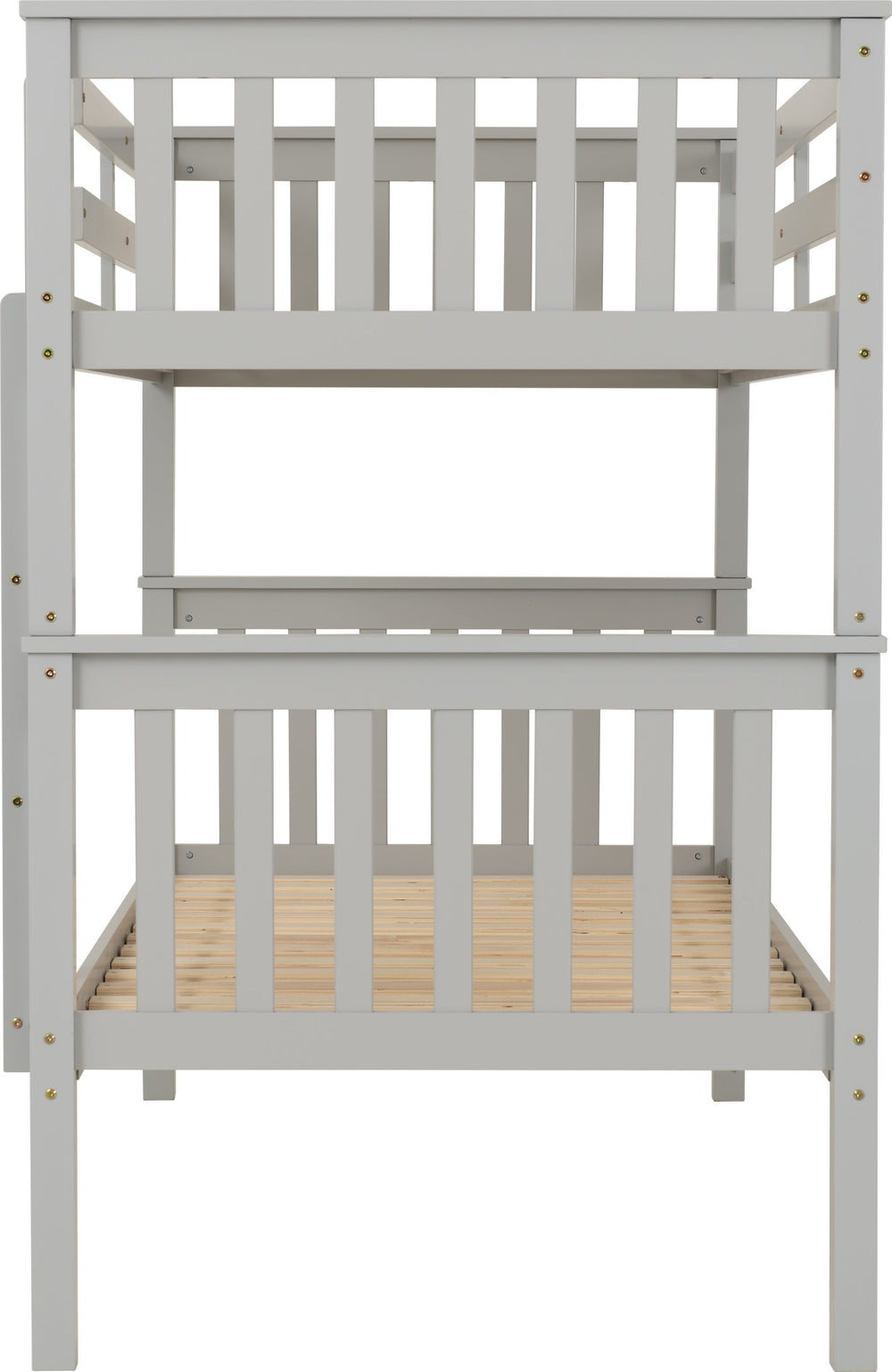 Erin 3' Bunk Bed - LIGHT GREY