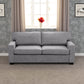 Eton Sofa Bed - LIGHT GREY FABRIC