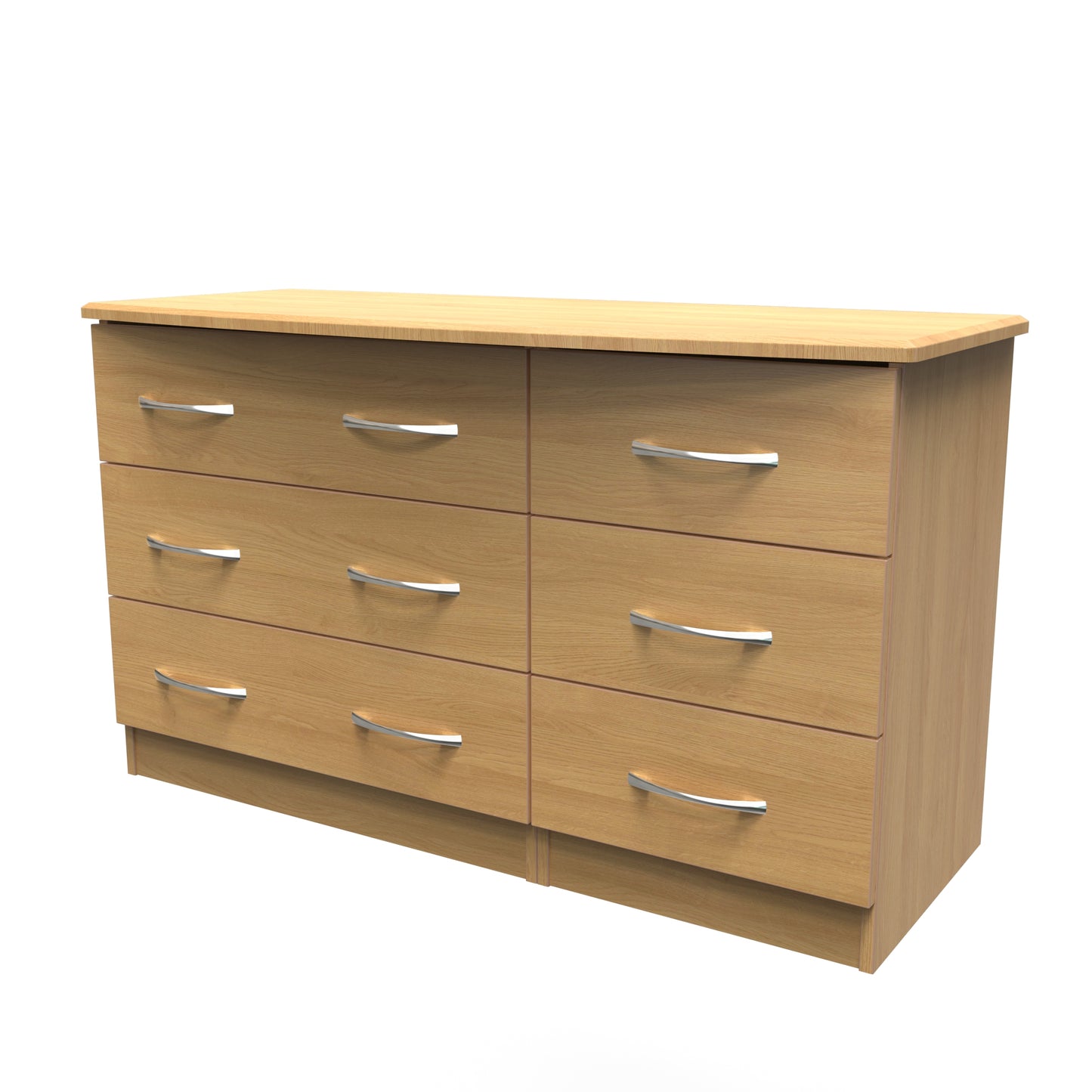Eve 6 Drawer Wide Chest: Care Home Range