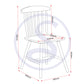 Emery Chair (Box of 2) - White