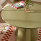 Fable Round Dining Table - Green