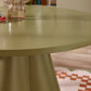 Fable Round Dining Table - Green