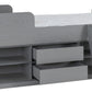 Felix Low Sleeper Bed - Grey