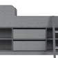 Felix Low Sleeper Bed - Grey
