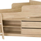 Felix Low Sleeper Bed - Sonoma Oak Effect Veneer