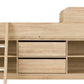 Felix Low Sleeper Bed - Sonoma Oak Effect Veneer