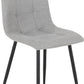 Fenton Chair (Box of 2) - Light Grey Fabric