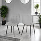 Fenton Chair (Box of 2) - Light Grey Fabric