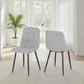 Fenton Chair (Box of 2) - Light Grey Fabric